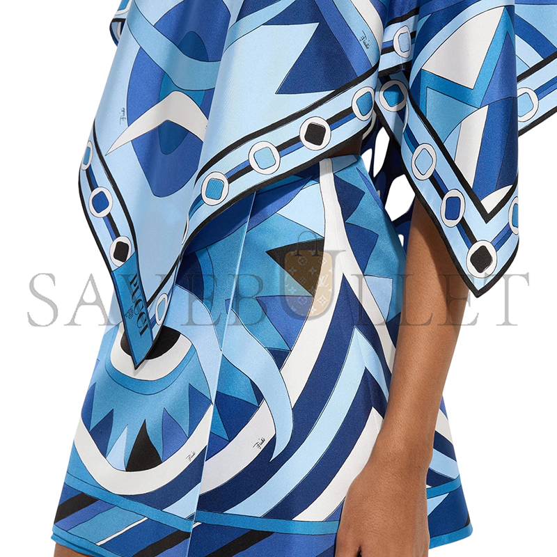 PUCCI VIVARA PRINT SKIRT 5URV375U730P10